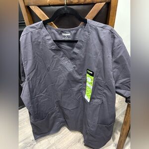 Scrubstar Unisex Gray Scrub Shirt